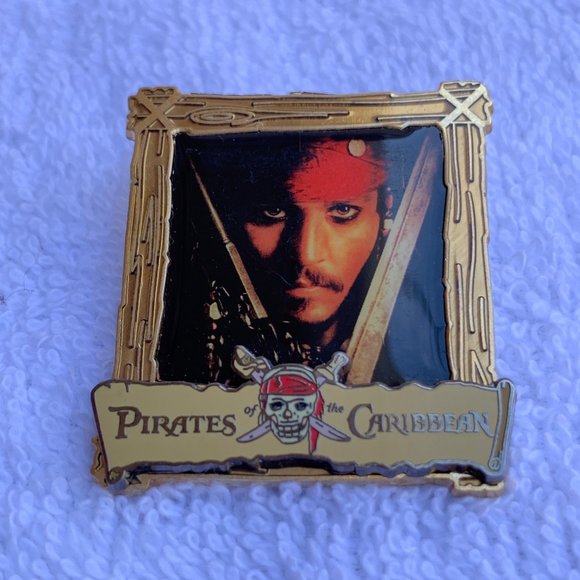 Disney Pin, Pirates of the Caribbean - Captain Jack Sparrow Poster From 2006 - Picture 1 of 4